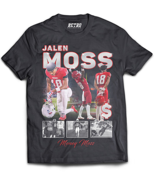 Jalen "Money" Moss Tribute Shirt *LIMITED EDITION* (Black, Red, White)