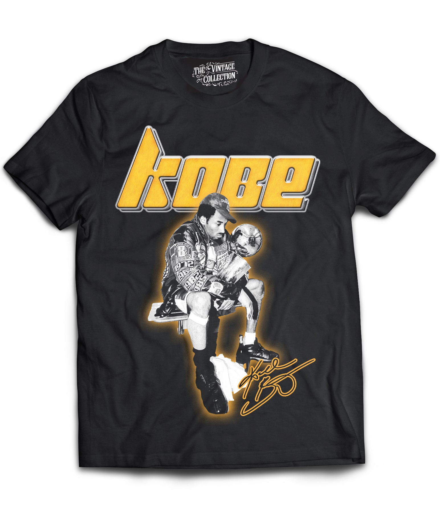 Kobe Shirt (Black) â The Retro Collection
