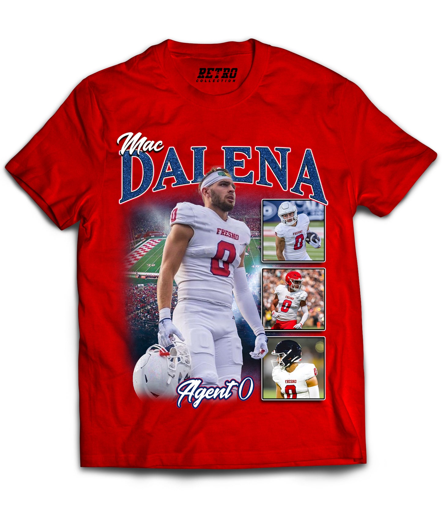 Mac "Agent 0" Dalena Tribute Shirt *LIMITED EDITION* (Black, Red, White)