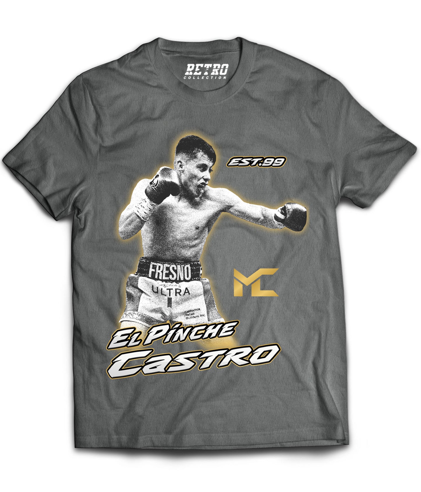 Marc Castro "El Pinche Castro" Tribute Shirt *LIMITED EDITION* (Black, Gray, Red, White)