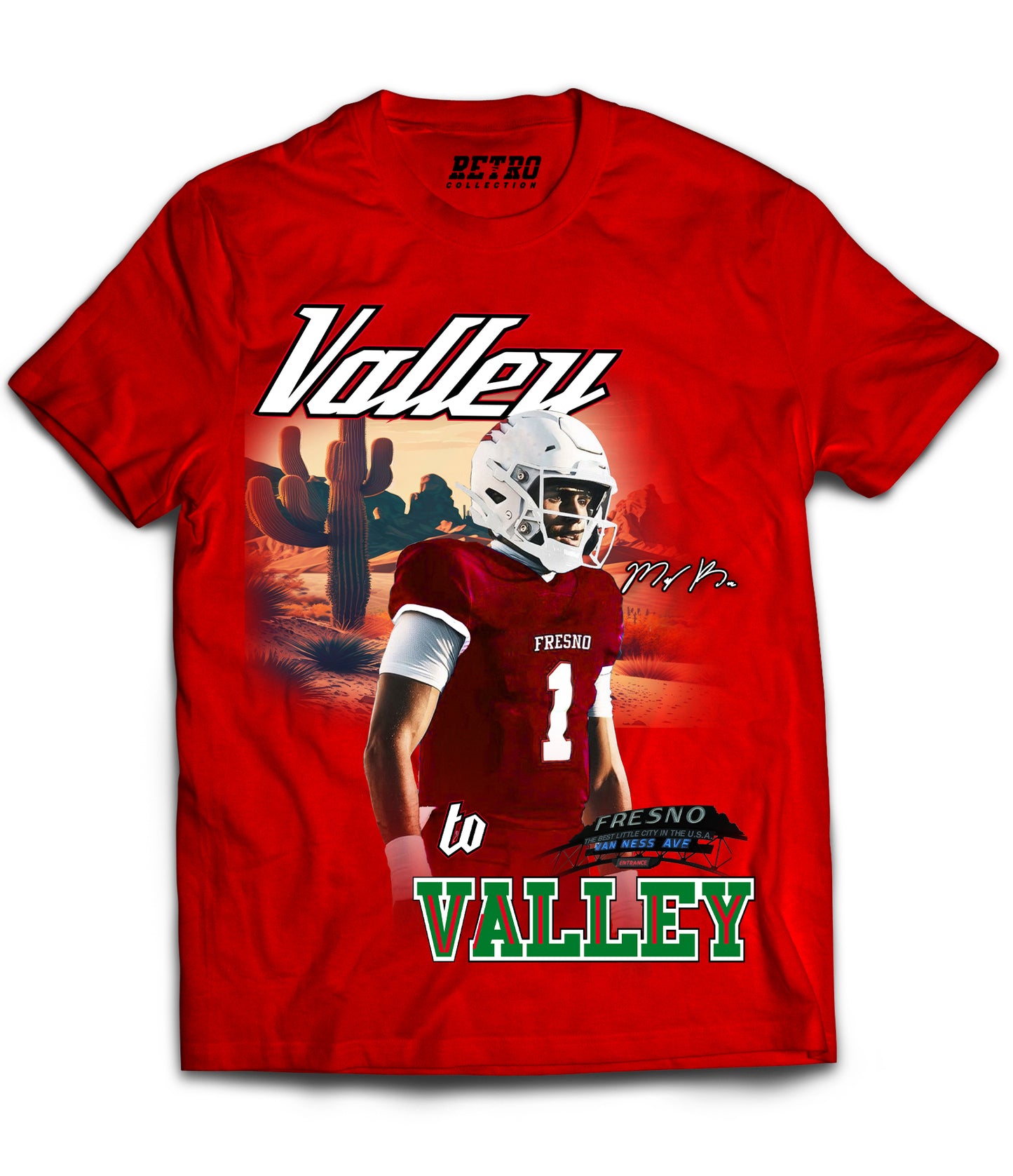 Mikey Keene “Valley to Valley” Tribute Shirt *LIMITED EDITION* (Black, Red, White)
