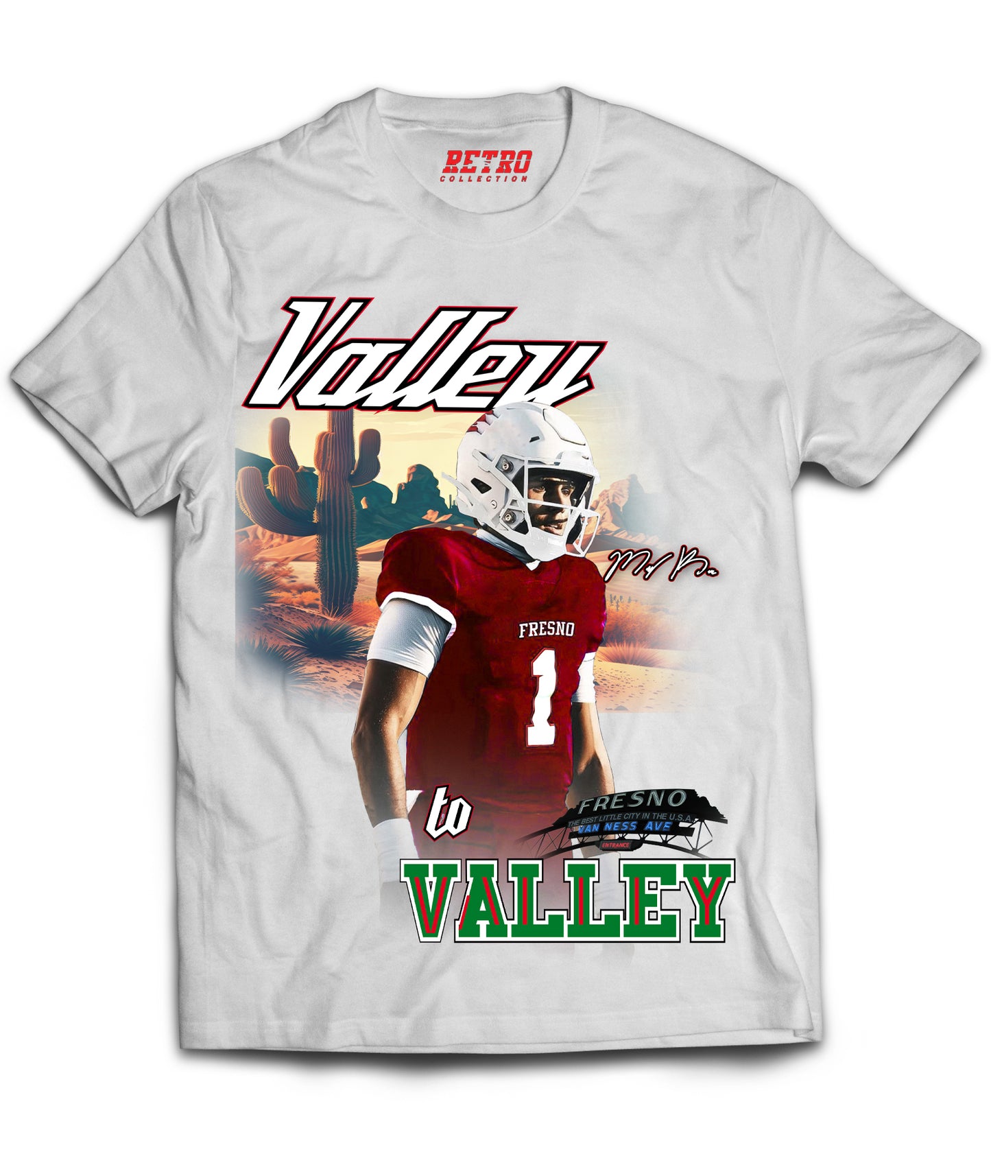 Mikey Keene “Valley to Valley” Tribute Shirt *LIMITED EDITION* (Black, Red, White)