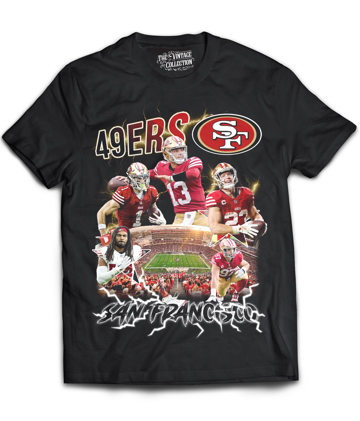 49ers Tribute Shirt (Black)