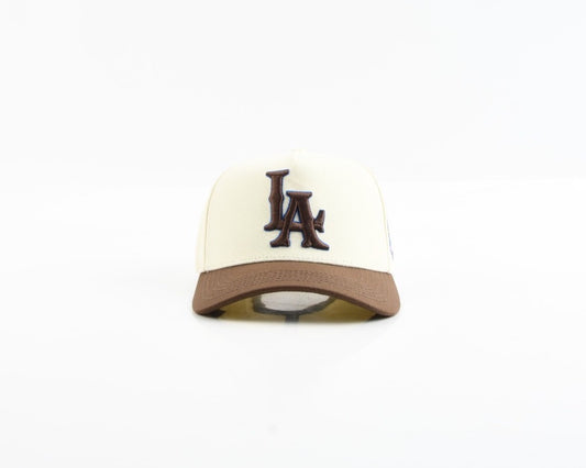 LA *1988* Edition Snapback Hat (Brown/Cream)
