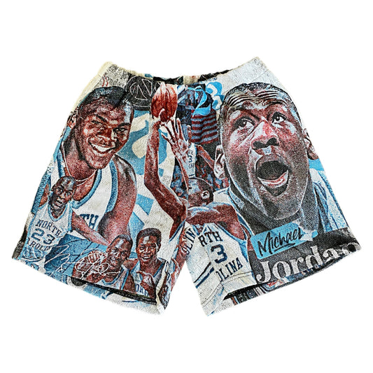 Jordan UNC Tribute Knitted Shorts *LIMITED EDITION*