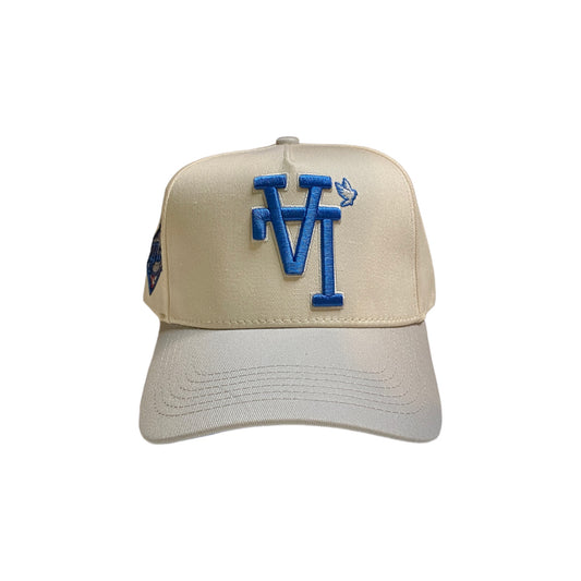 LA Blue/Cream Legacy Hat *2023 Edition* (Blue Bottom)