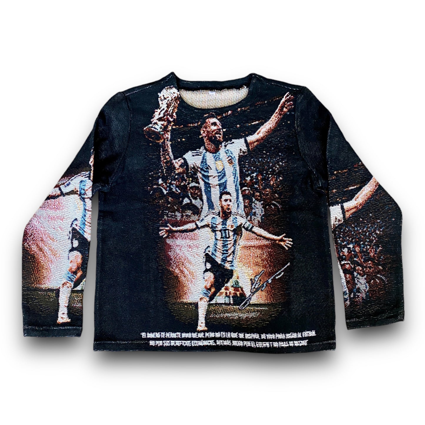 Messi Tribute Knitted Pullover Sweater *LIMITED EDITION*