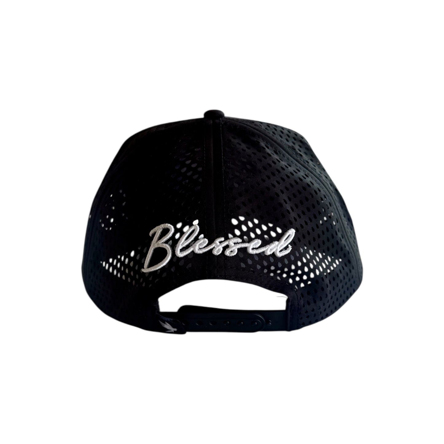 Jesus is King Mesh Snapback Hat (Black)