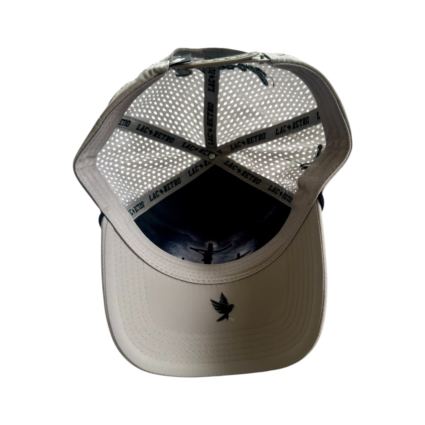 Jesus is King Mesh Snapback Hat (Gray)