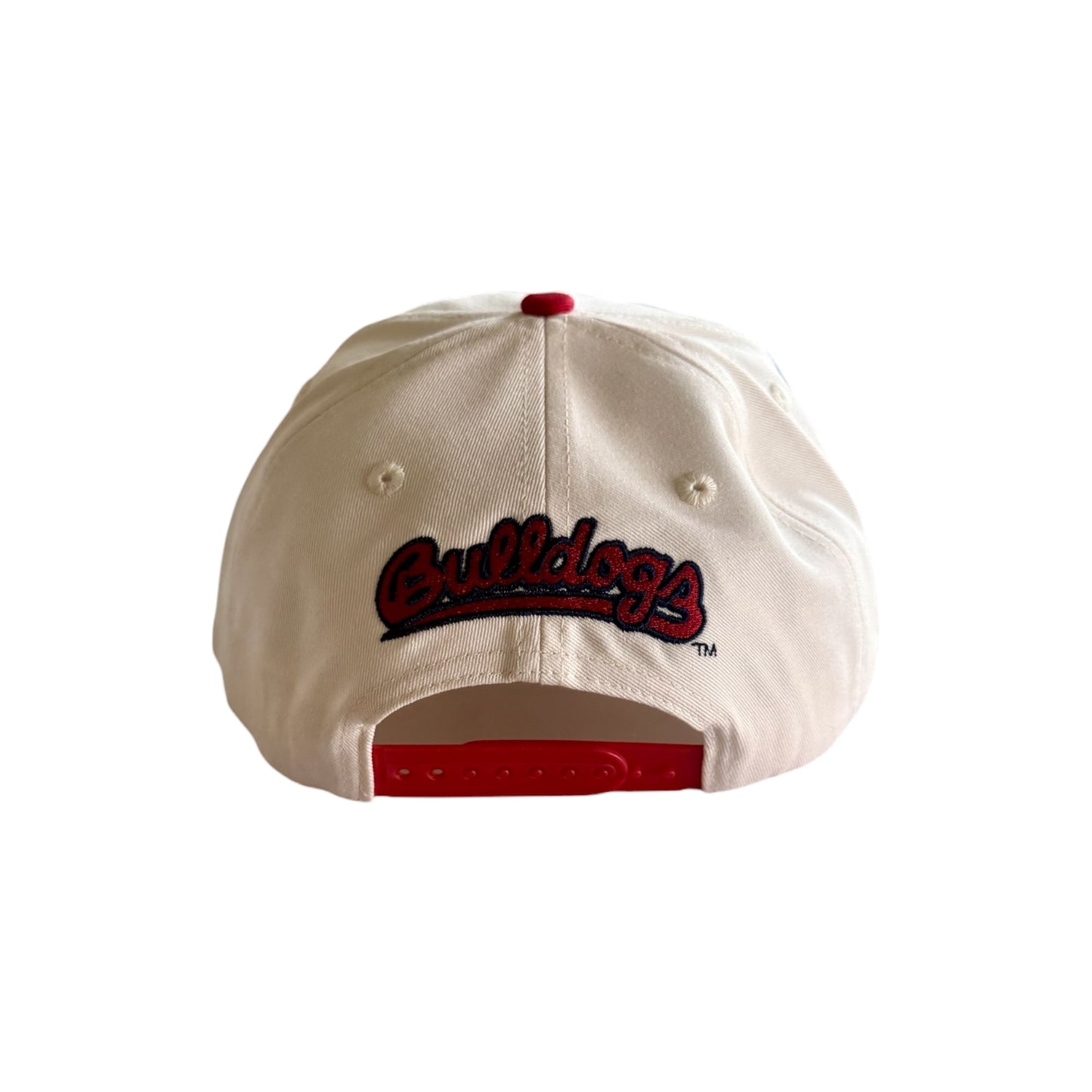 Fresno State Bulldogs "Diamond" Snapback Hat (Cream/Red)