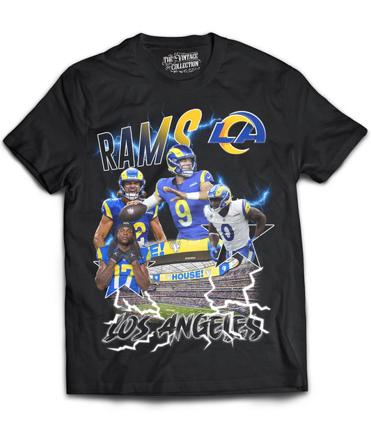 Rams Tribute Vintage Shirt (Black)