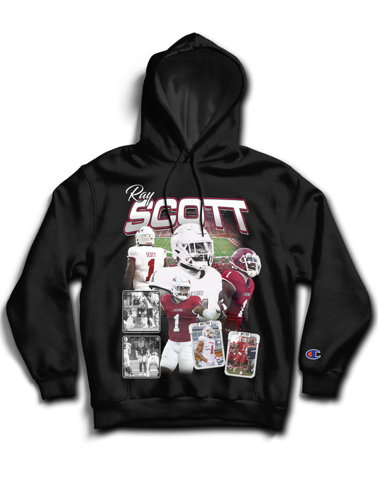 Ray "1" Scott Tribute Hoodie *LIMITED EDITION* (Black & White)