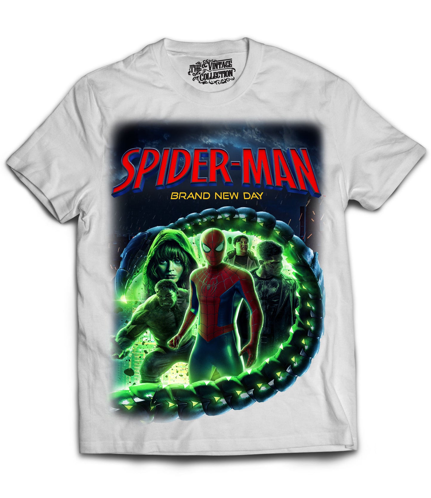 Spider-Man Brand New Day Scorpion Shirt (White)