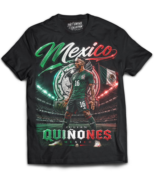 Julian Quiñones Mexico Shirt (Black) *Adult & Youth*