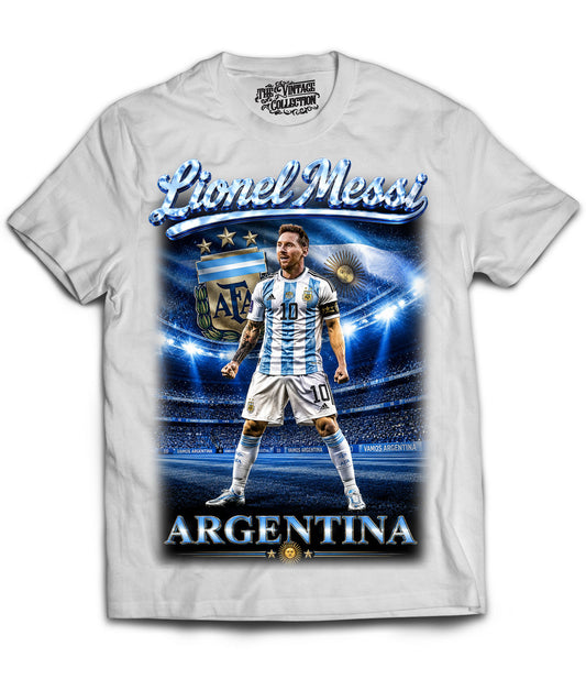 Lionel Messi Argentina Shirt (White)