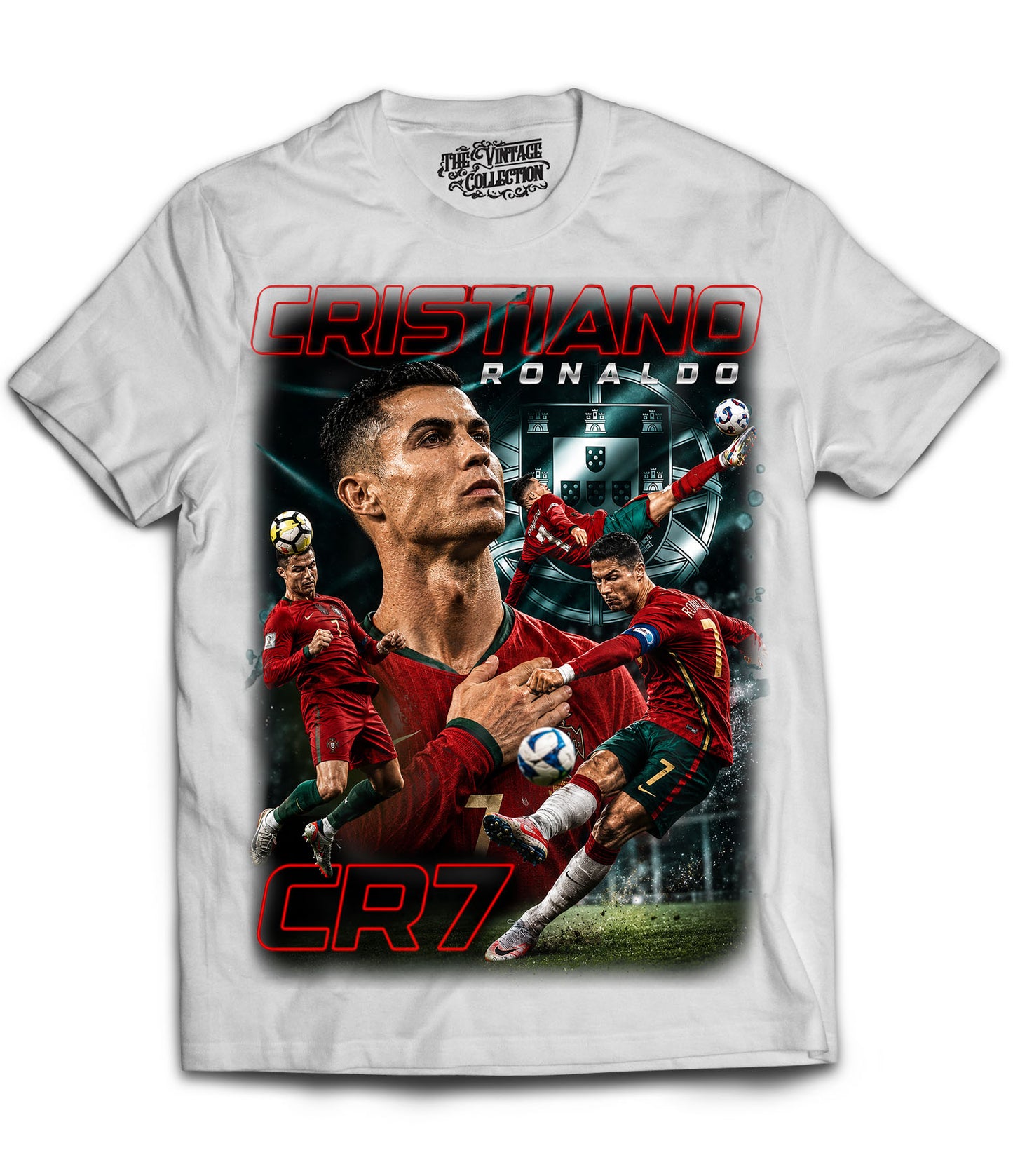 Cristiano Ronaldo Portugal Shirt (White)