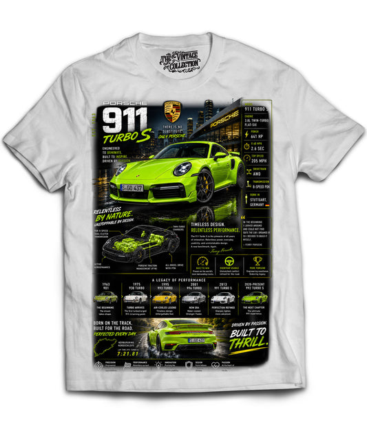 Porsche Vintage Shirt (White)