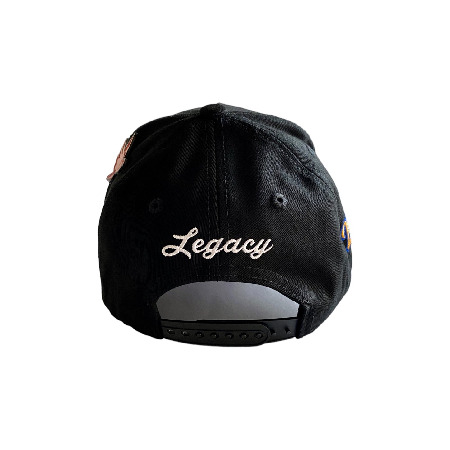 LA Legacy Hat *2023 Edition* W/ Pin (Black/Red Bottom)
