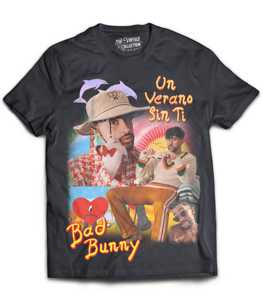 Bad Bunny Tribute Shirt #3 (Black)