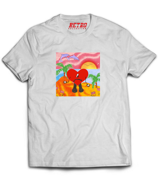 Un Verano Sin Ti Album Cover Shirt (White)