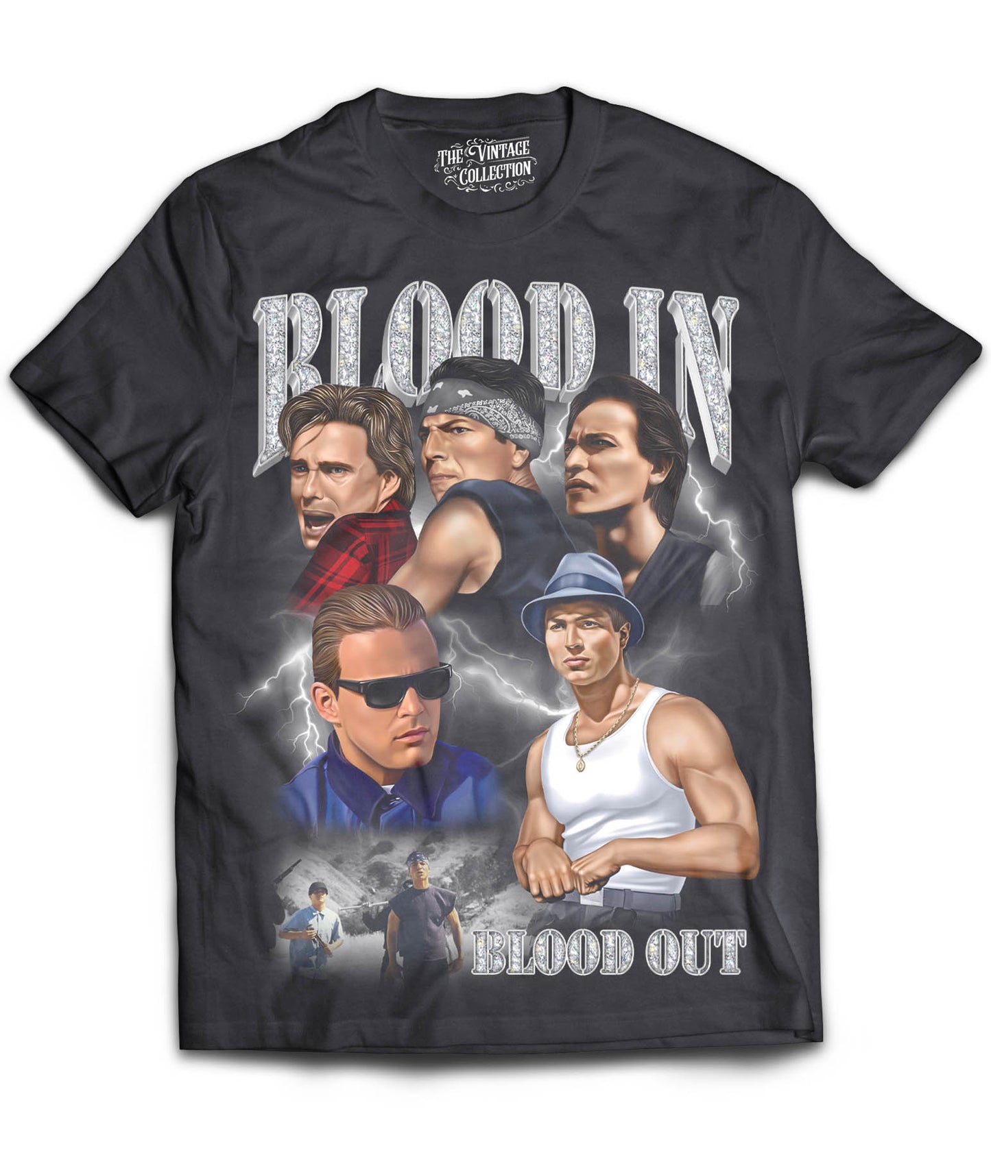 Blood In Blood Out Tribute Shirt *Diamond Edition* (Black)