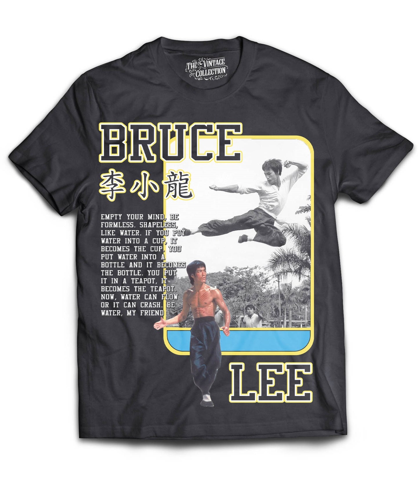 Bruce Lee Card Shirt (Black)