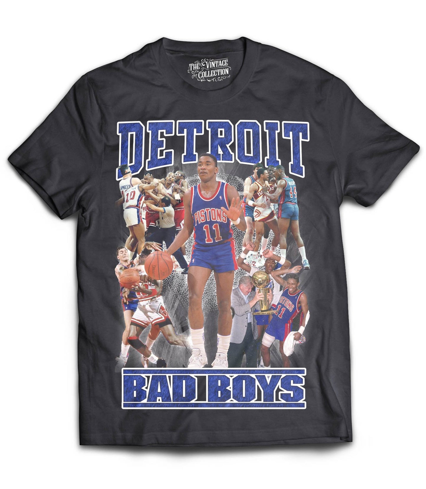 Detroit Bad Boys Tribute Shirt (Black)