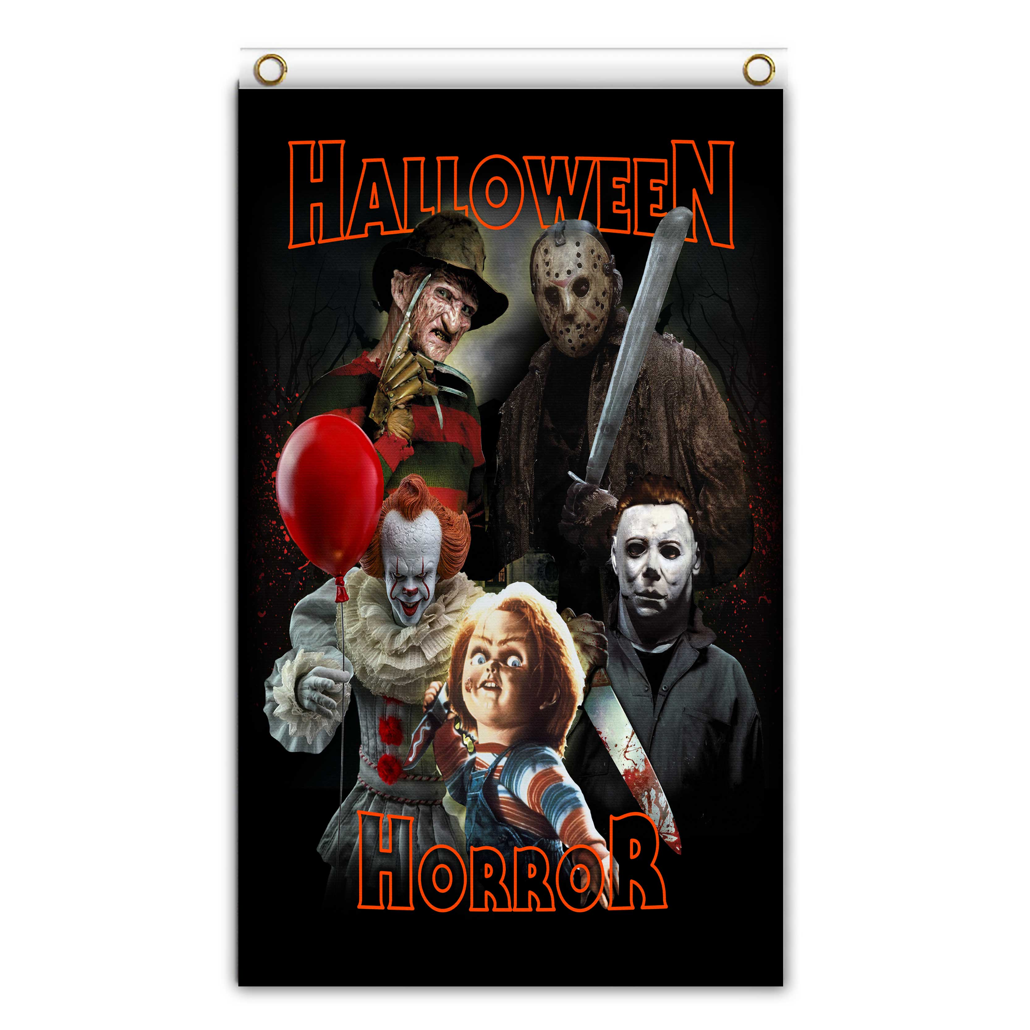 Halloween Horror Banner/Flag – The Retro Collection
