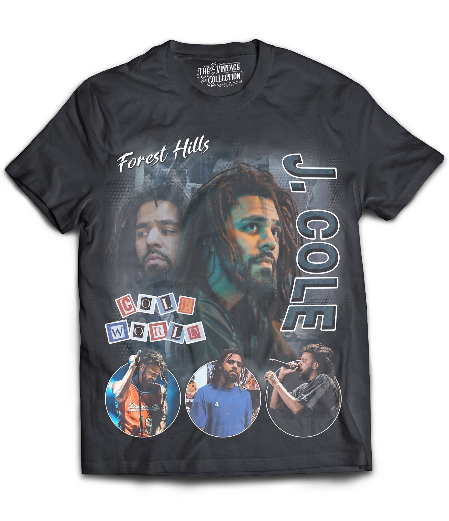 J. Cole Tribute Shirt #4 (Black)