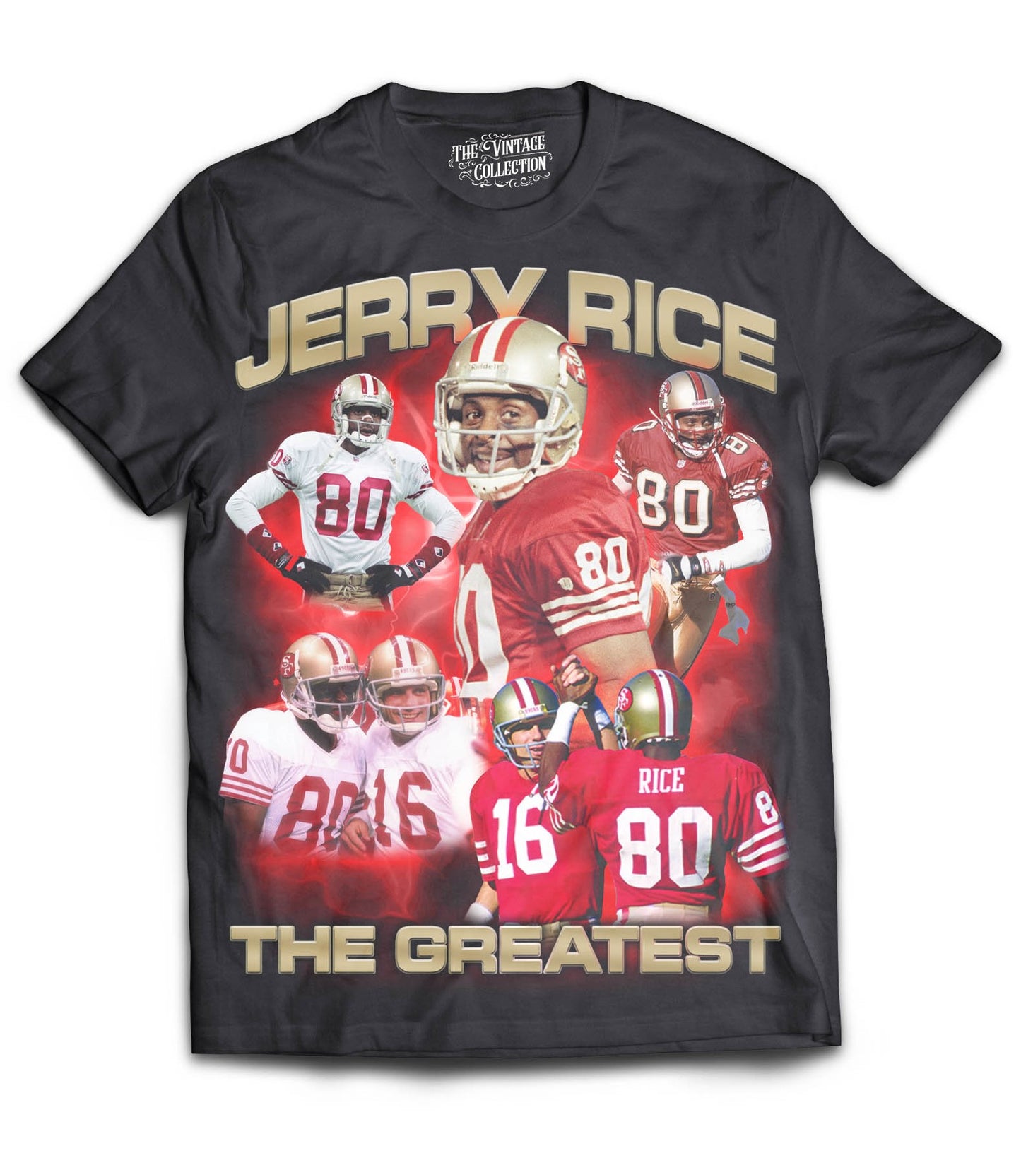 Jerry Rice Tribute Shirt (Black)