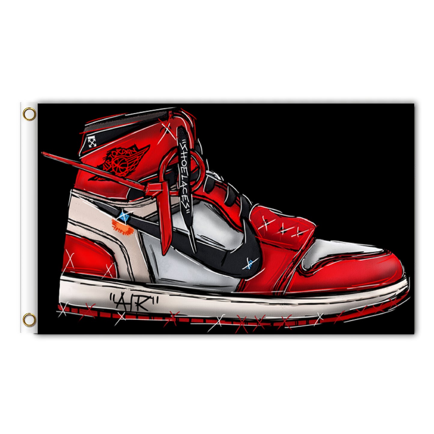 Air Jordan 1's Banner/Flag