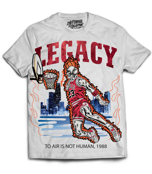 Legacy Dunk Shirt *Skeleton Edition* (White)