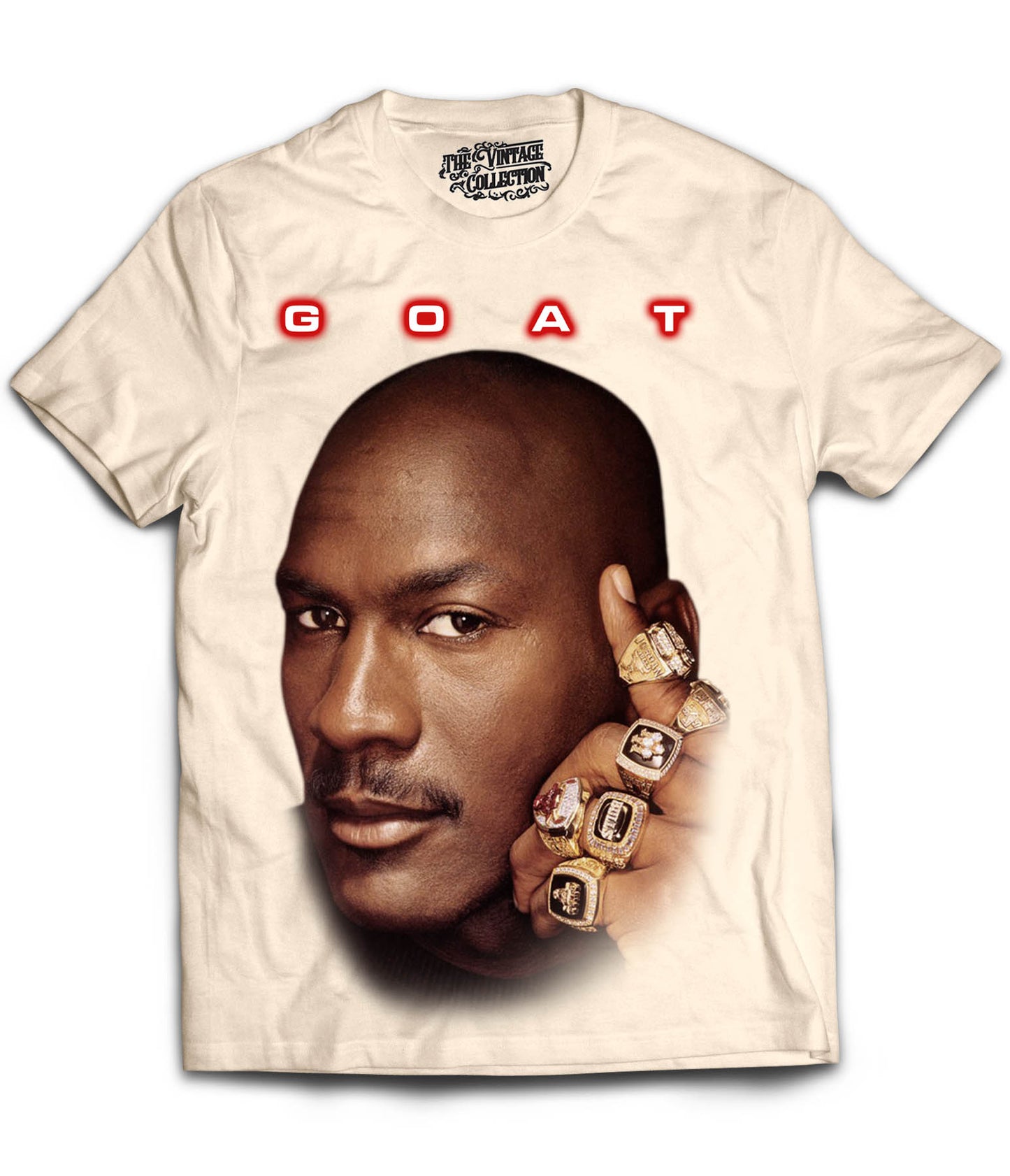 GOAT Tribute Shirt (Cream)