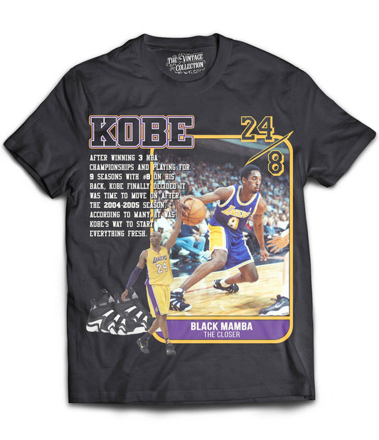 Black Mamba Rookie Card Shirt (Black)