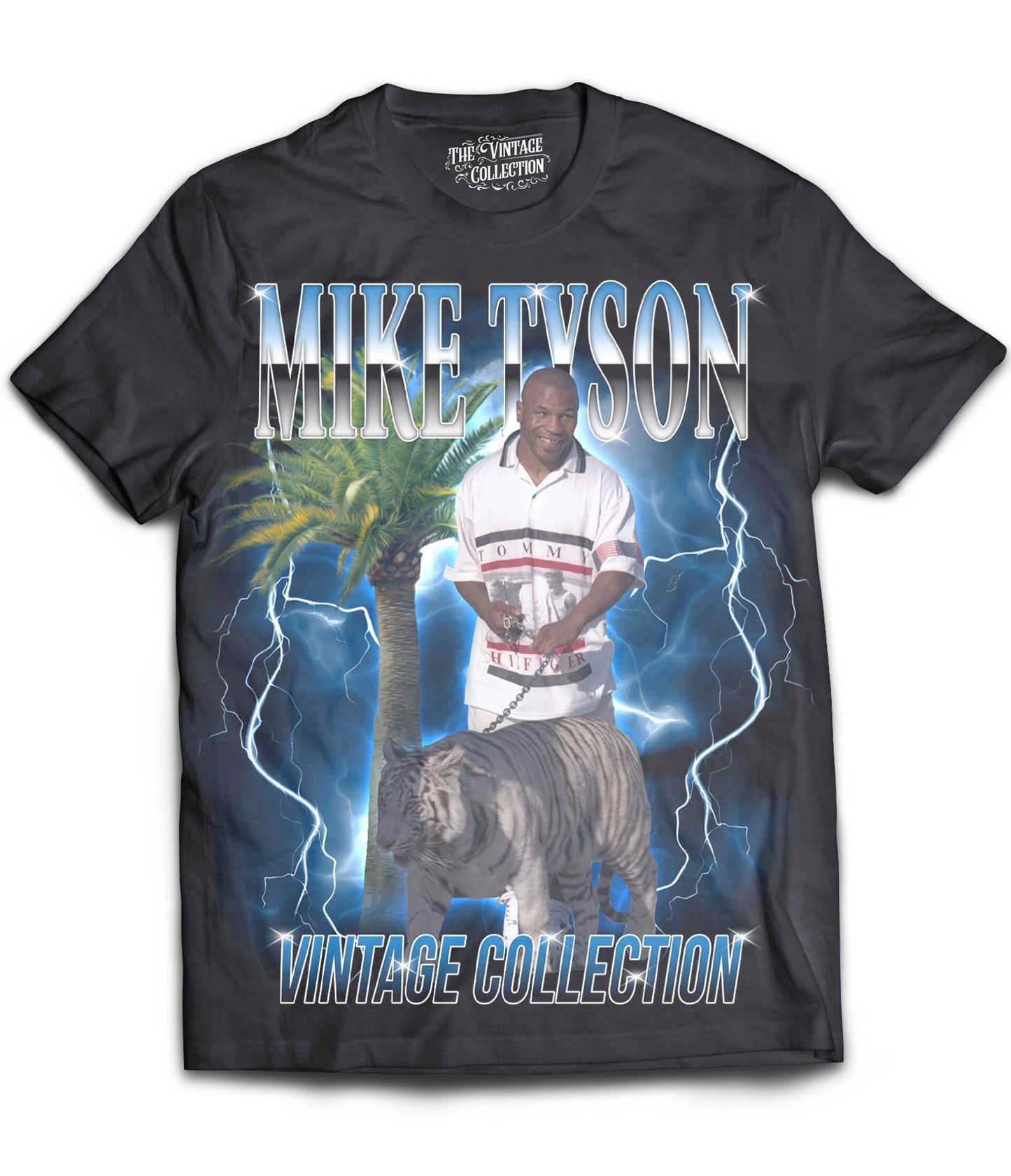 Mike Tyson Tiger Shirt (Black)