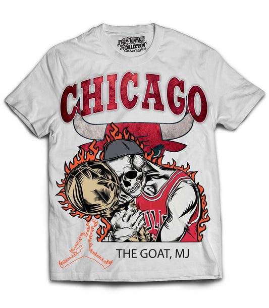 Chicago Rings Shirt *Skeleton Edition* (White)