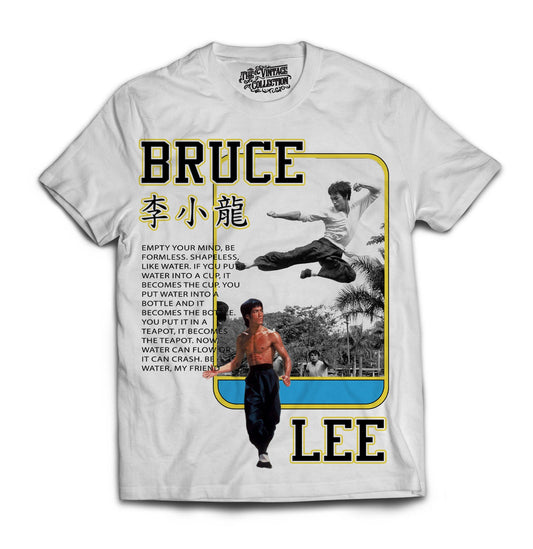 Bruce Lee Card Shirt (White)