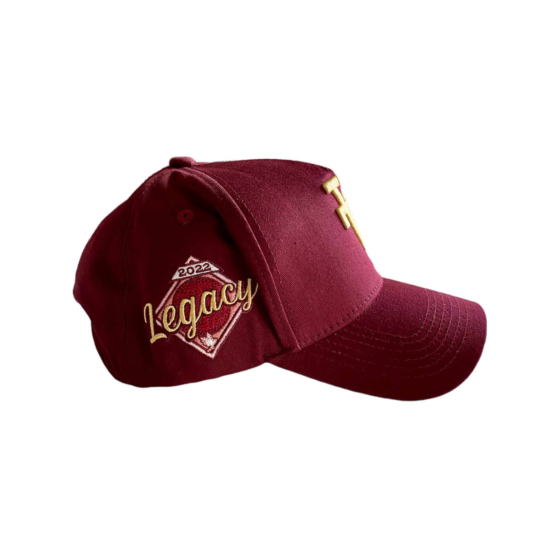 Burgundy la hat sales