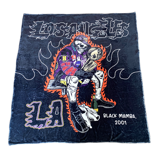 Los Angeles Mamba Blanket