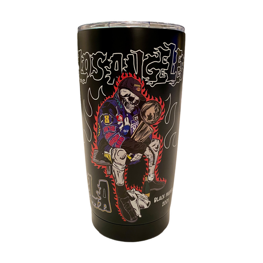Los Angeles Mamba *Skeleton Edition* Stainless Steel Travel Mug 20oz