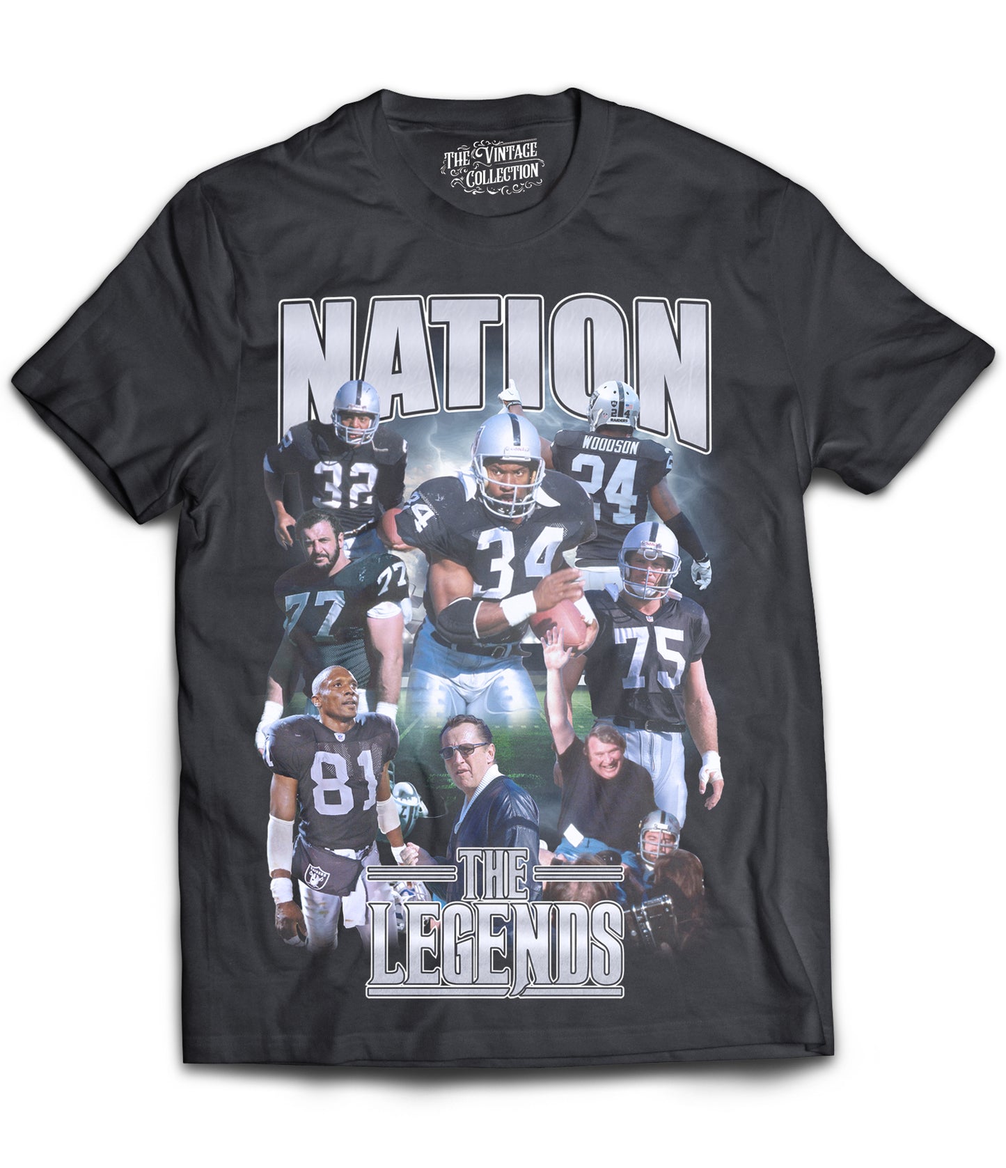 Raiders Nation "The Legends" Shirt (Black)