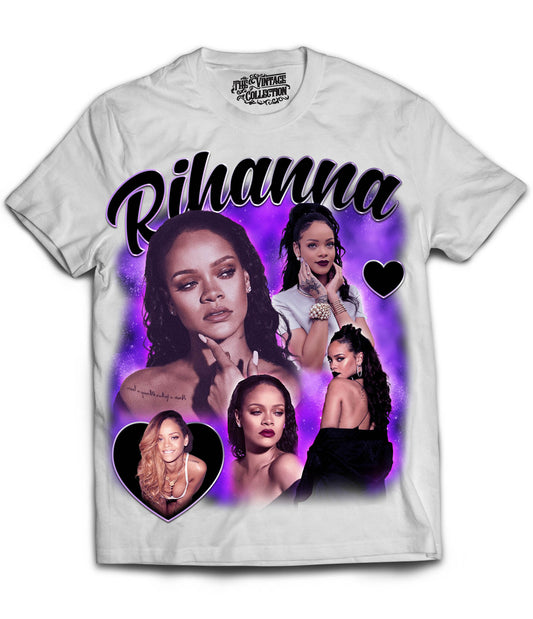 Rihanna Tribute Shirt (Off White)
