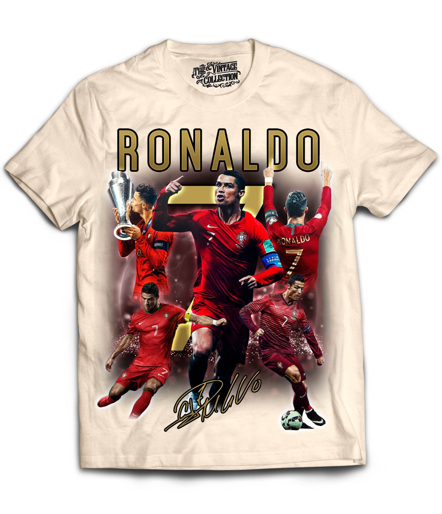 Ronaldo Tribute Shirt (Cream)