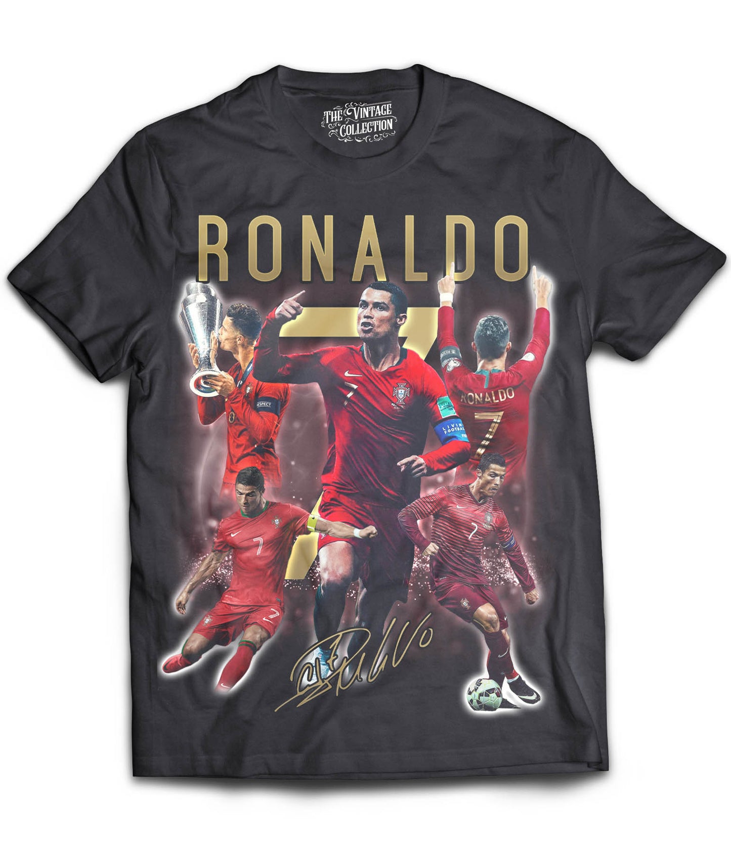 Ronaldo Tribute Shirt (Black)