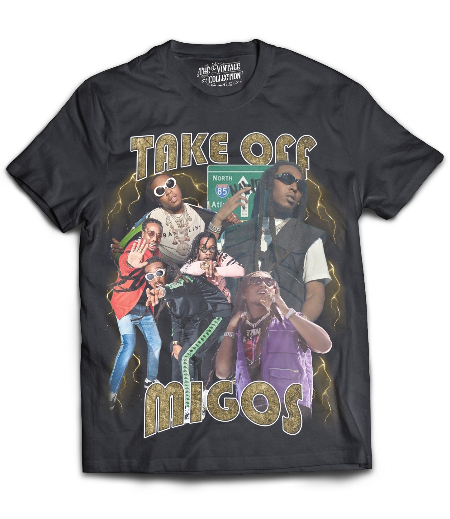 Take Off Migos Tribute Shirt (Black)