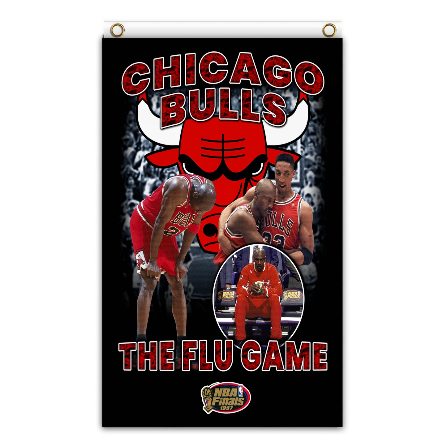 The Flu Game Tribute Banner/Flag