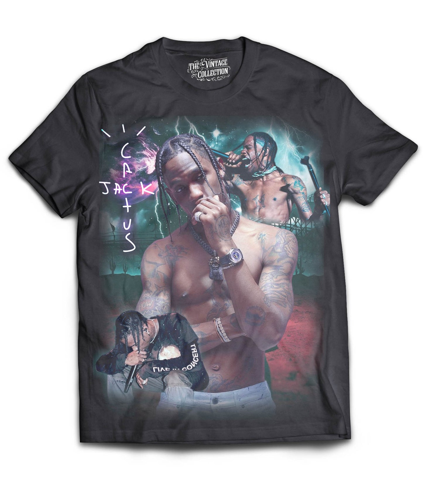 Travis Scott Tribute Shirt (Black)