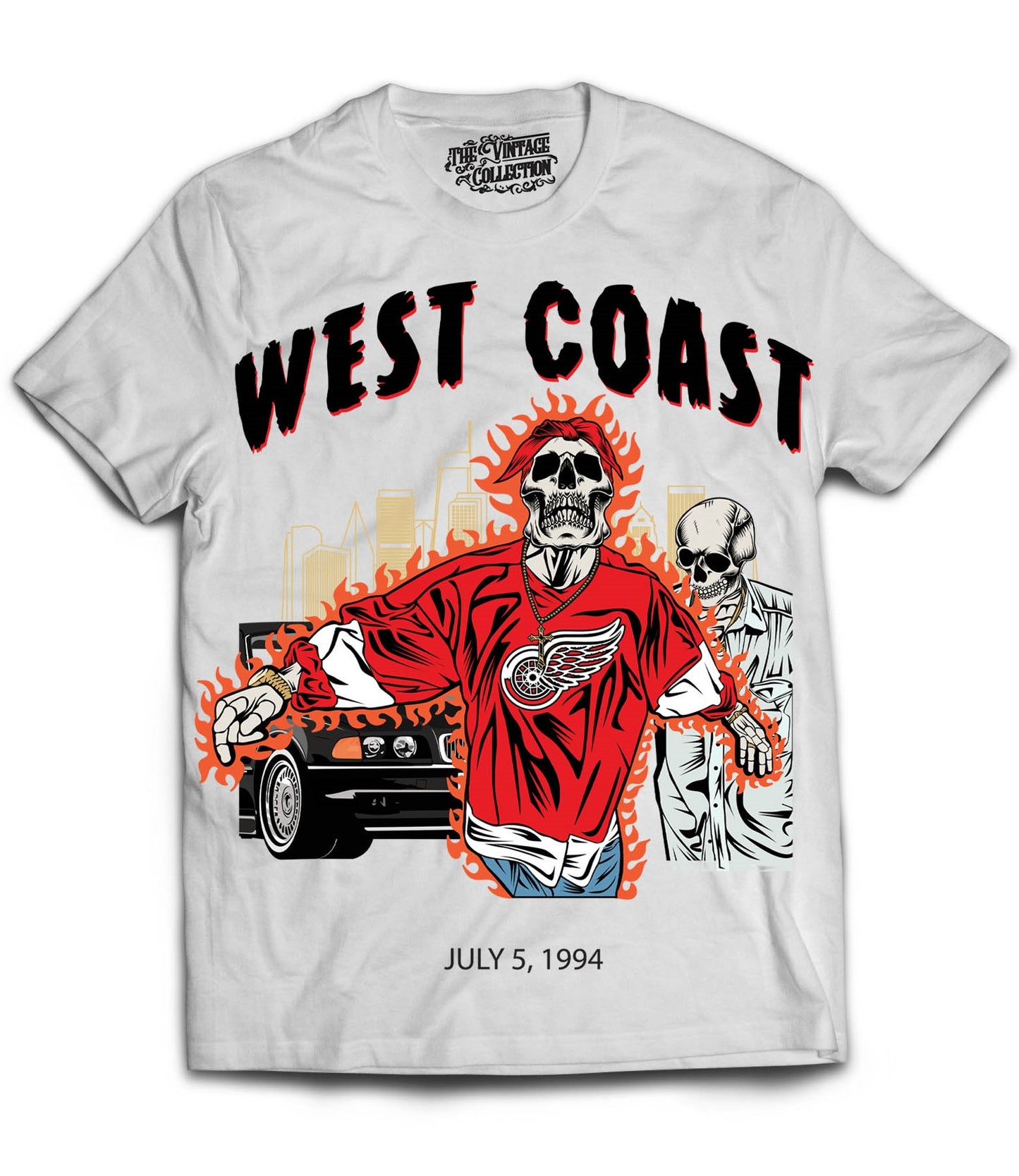 West Coast Shirt *Skeleton Edition* (Off White)