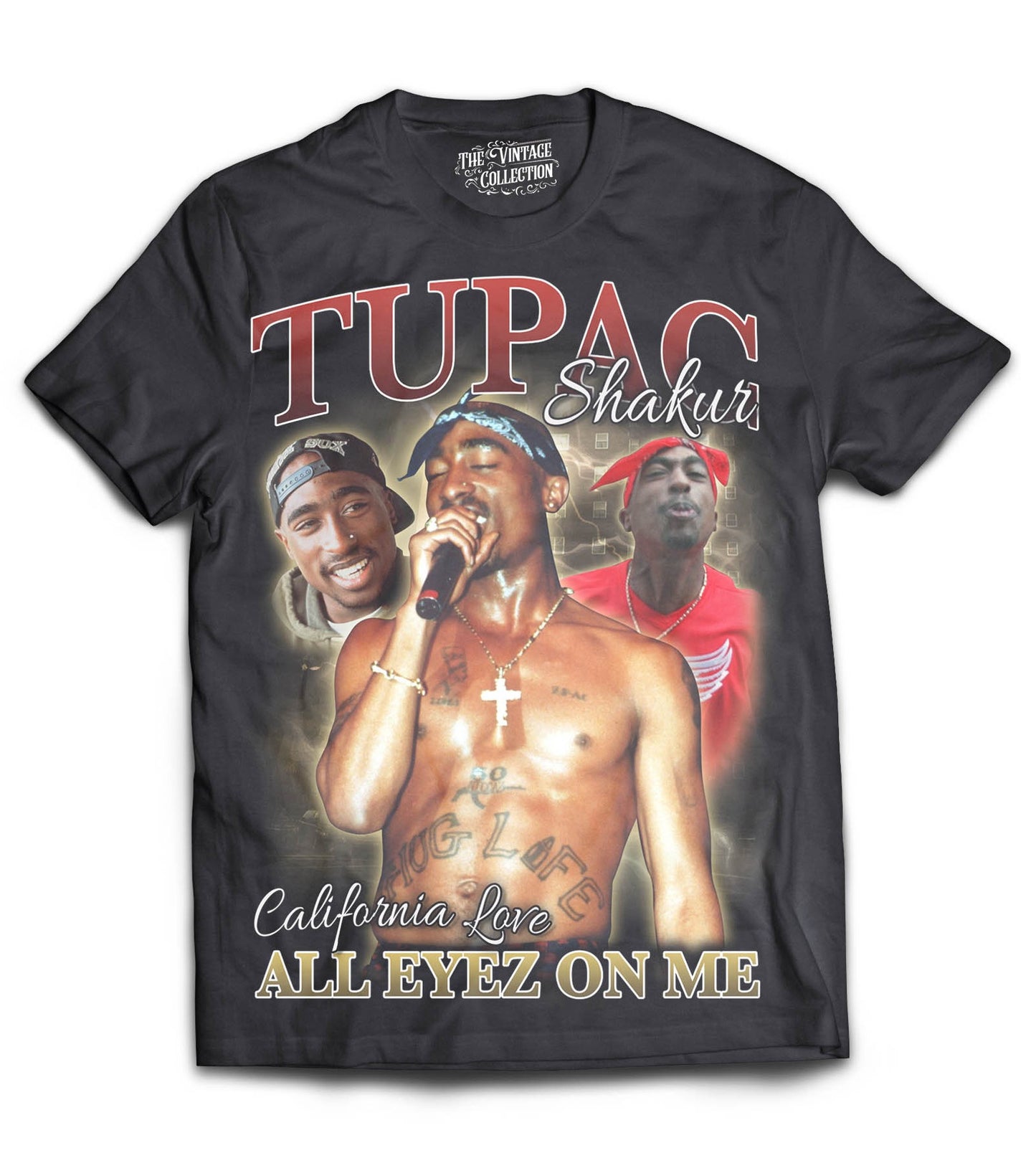 Tupac Tribute Shirt (Black)