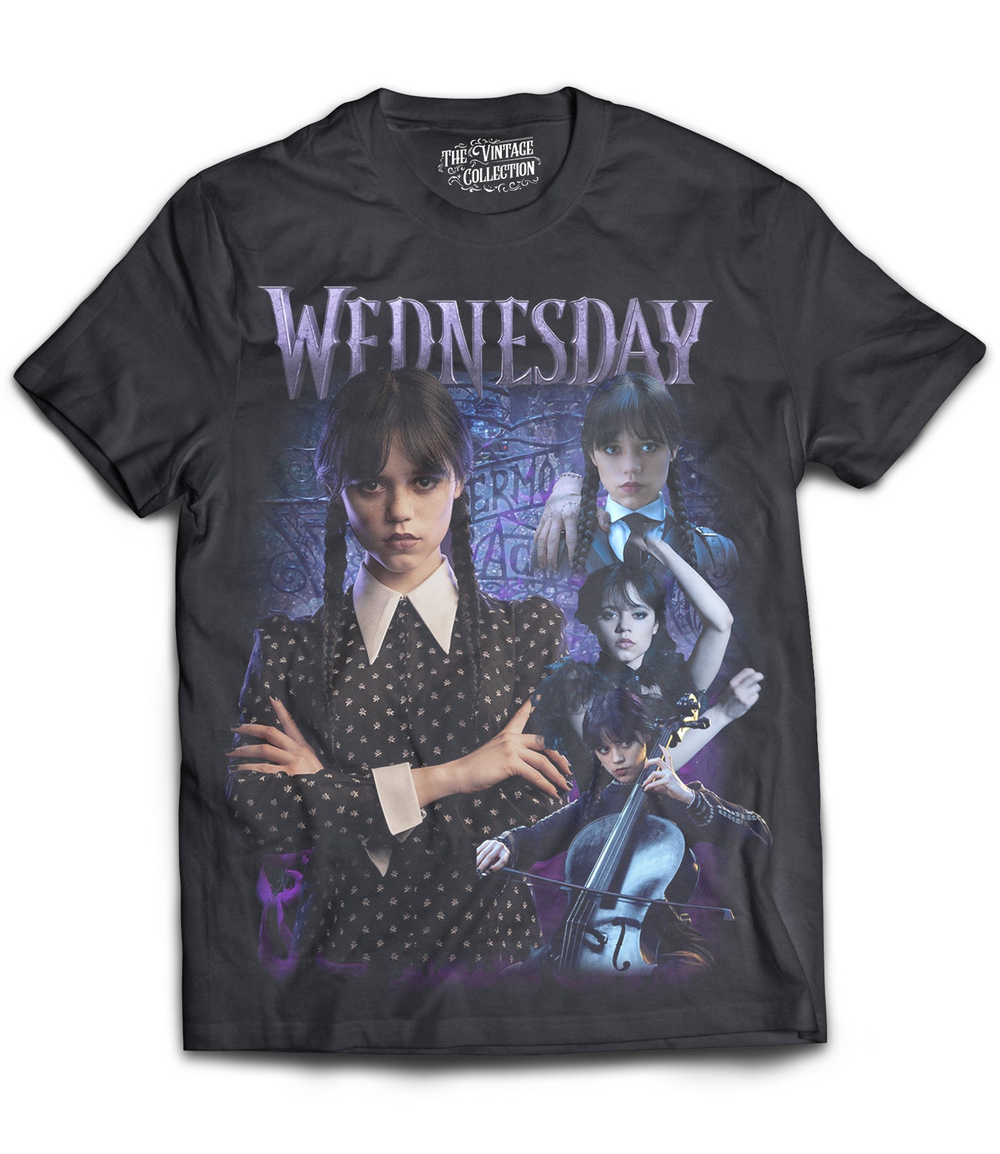 Wednesday Tribute Shirt (Black)